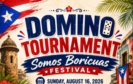 Domino Tournament — Somos Boricuas Festival, Sunday, August 16, 2026